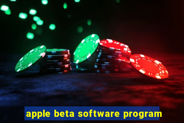 apple beta software program